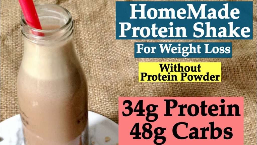 HomeMade Protein Shake Recipe without protein powder