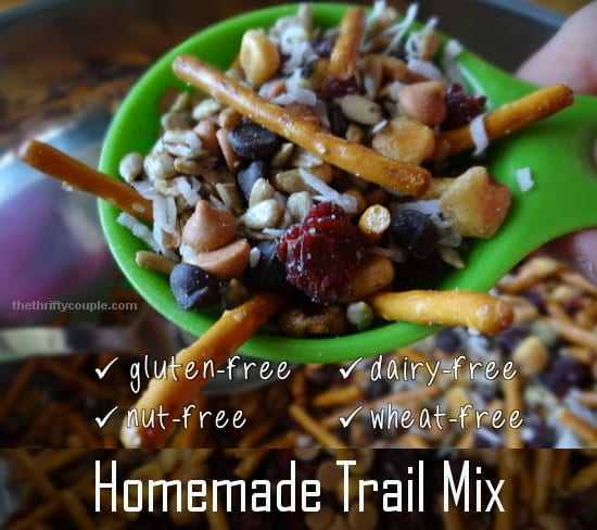 Homemade Trail Mix Recipe and Idea: Gluten