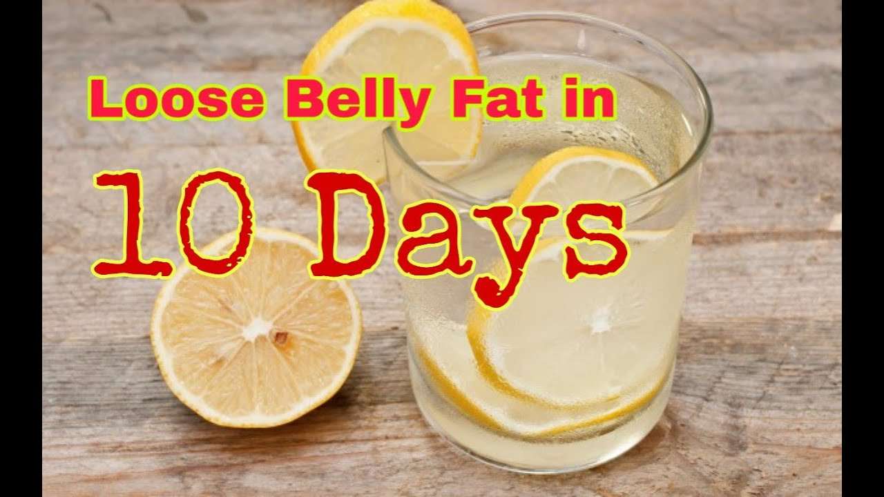 How to lose Belly Fat in just 10 days I Lemon Water Diet I ...