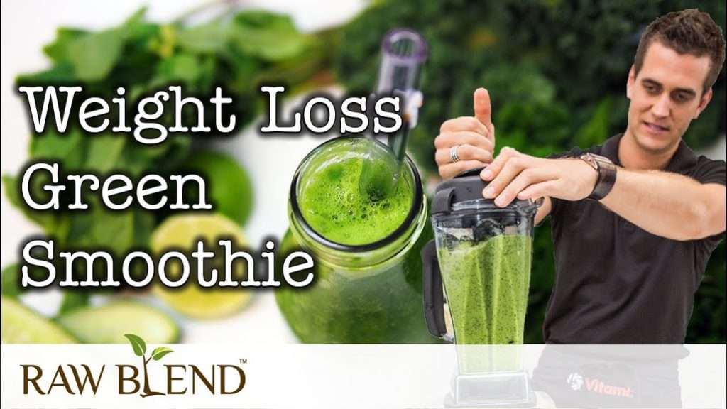 How to make a Weight Loss Green Smoothie in a Vitamix Blender