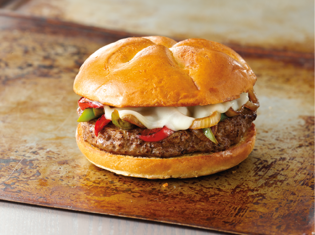 How To Make The Philly Cheesesteak Burger  Recipe  Schweid &  Sons ...