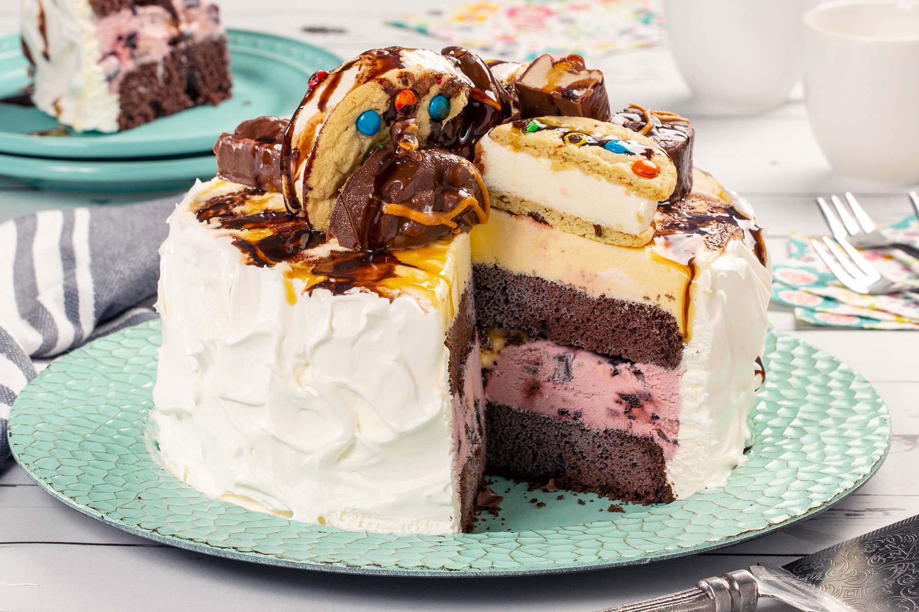Ice Cream Party Cake Recipe