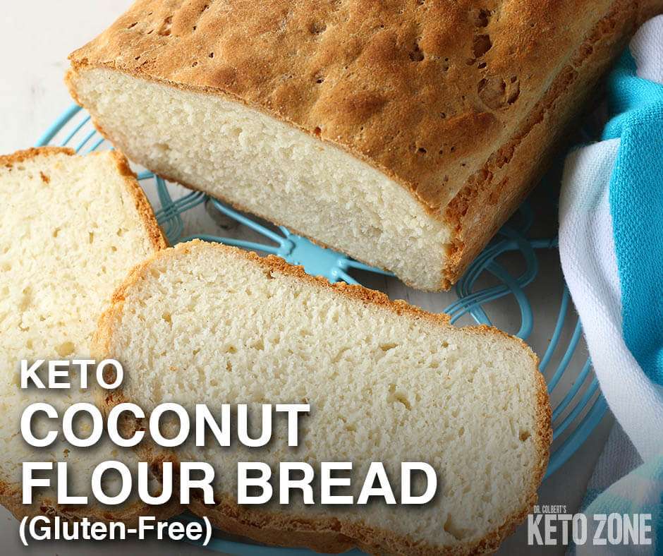 Keto Coconut Flour Bread (Gluten