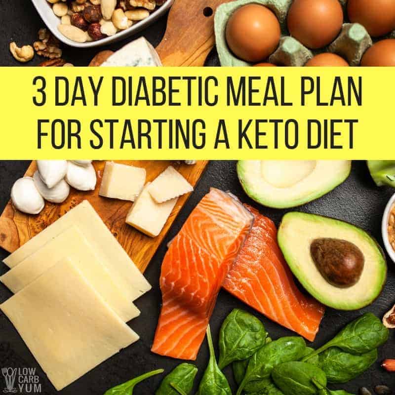 Keto Diet Meal Plan For Diabetes Type 1