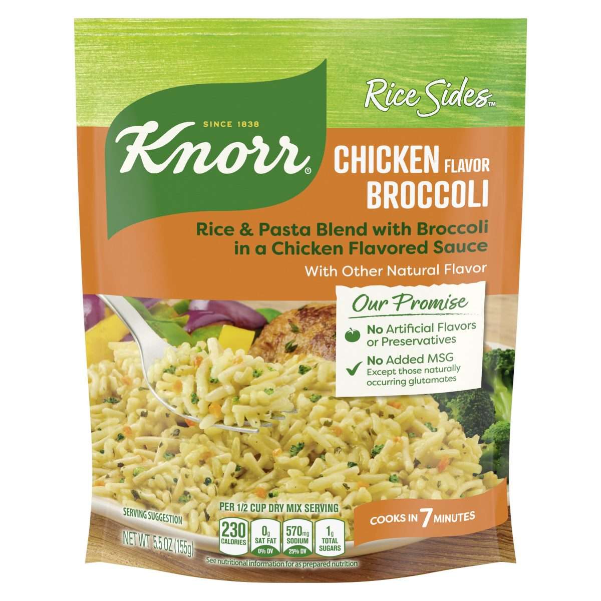 Knorr Rice Sides Chicken Flavor Broccoli Rice