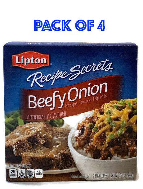 Lipton Recipe Secrets Soup &  Dip Mix Beefy Onion for sale ...