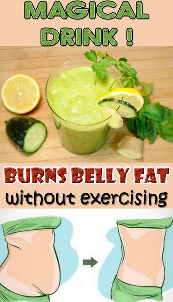 Lose belly fat quickly with this amazing natural recipe ...