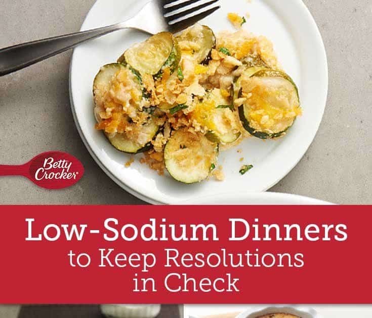 Low Sodium Healthy Recipes