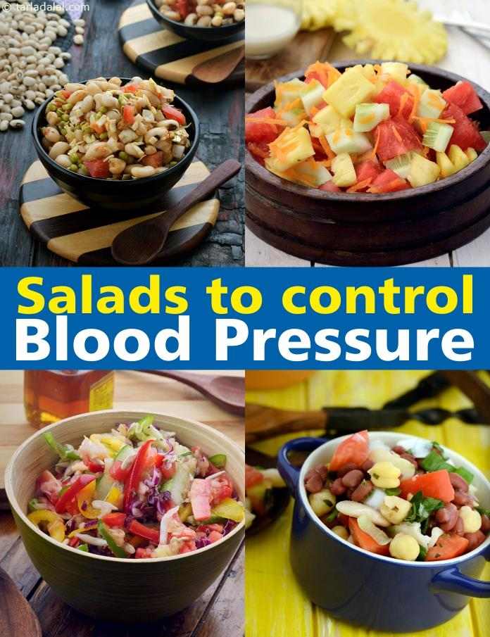 Low Sodium Salad Recipes to control Blood Pressure