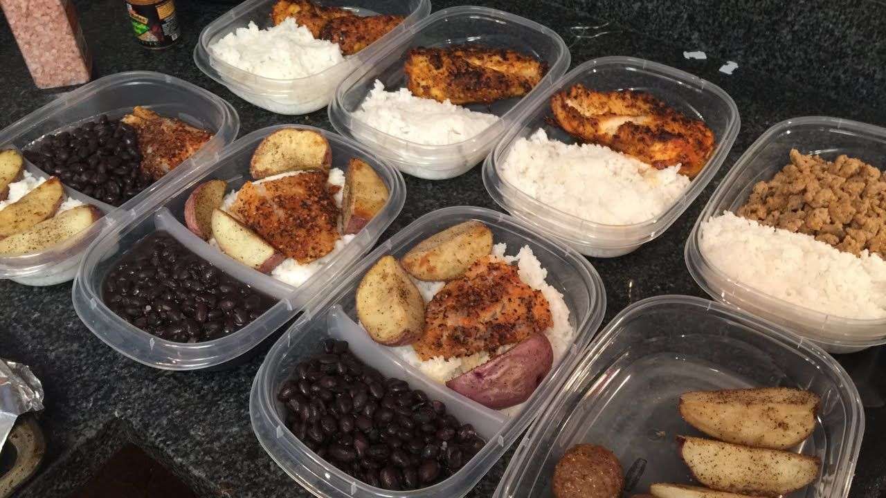 Meal prep as a college student! Bulk/Shred