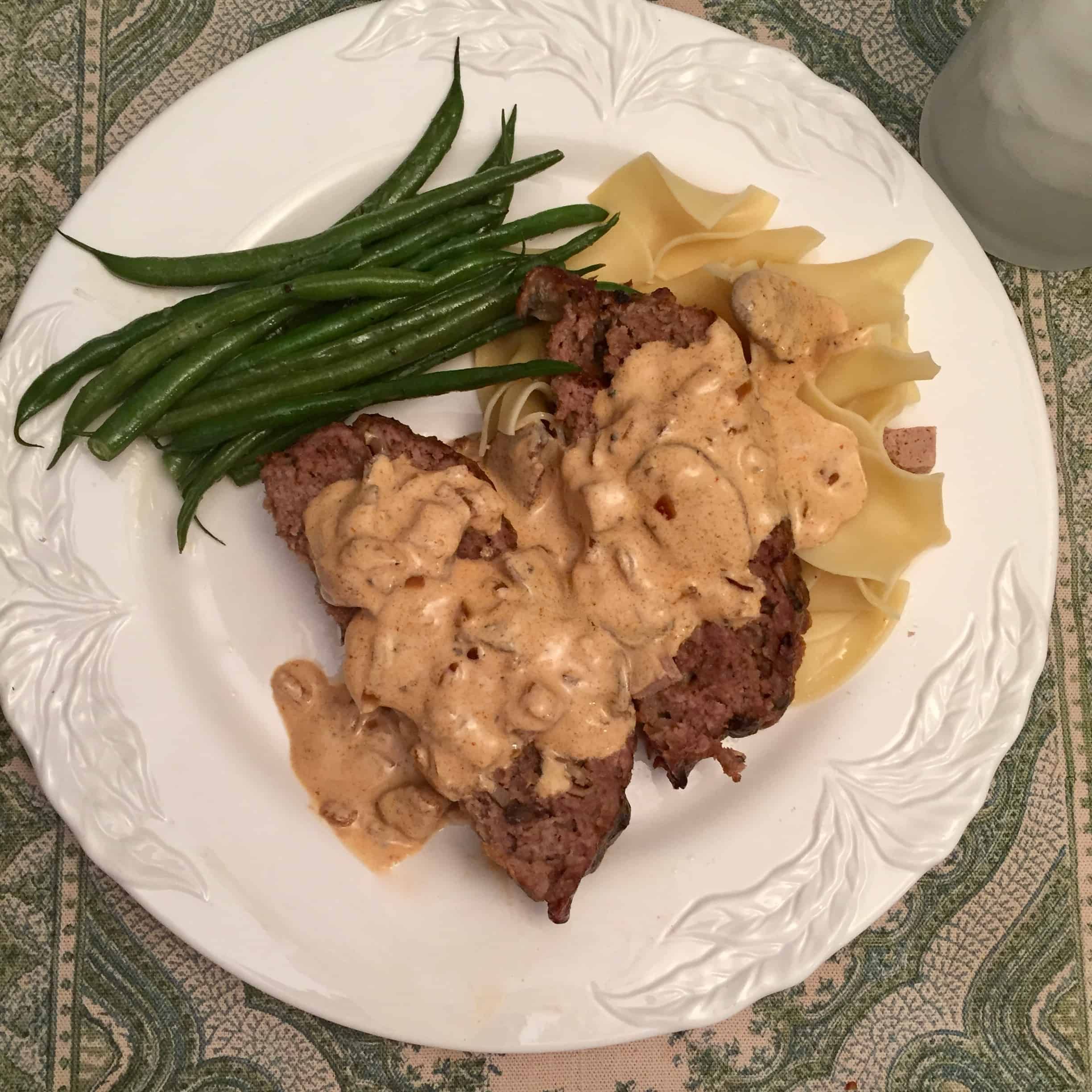Montreal Meatloaf Stroganoff adapted from Sam Sifton in The New York ...
