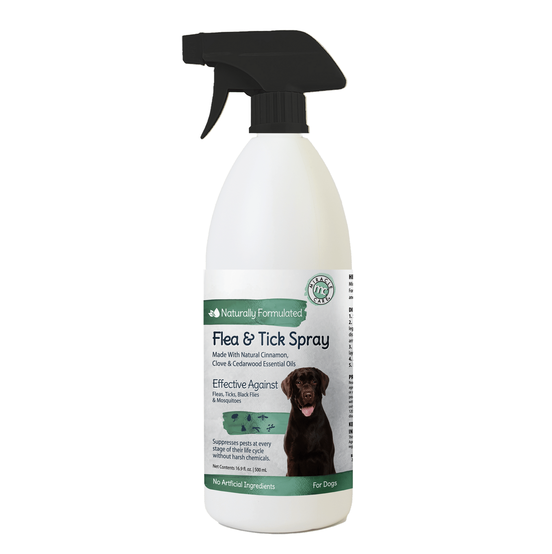 Natural Flea and Tick Spray for Dogs  MiracleCorp