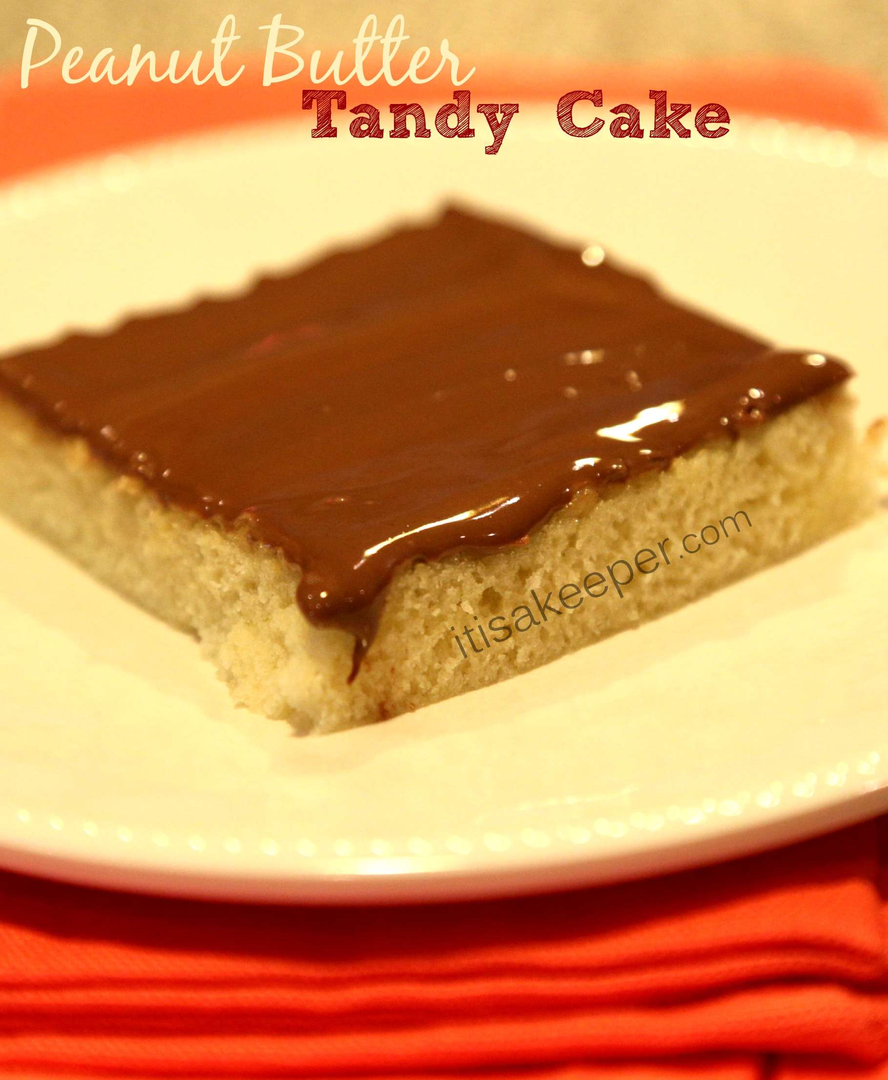 Peanut Butter Tandy Cake Recipe