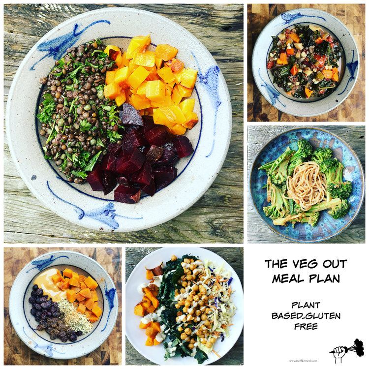 Plant Based Gluten Free Meal Plans  Sarah Kaminski