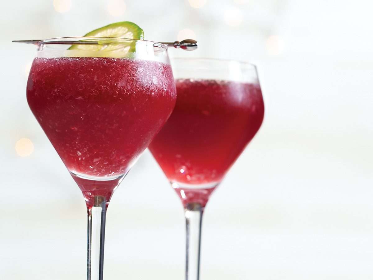 Pomegranate cocktail recipe with tequila and triple sec