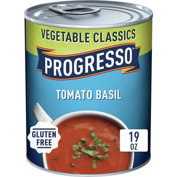 Progresso Vegetable Classics, Tomato Basil Soup, 19 oz