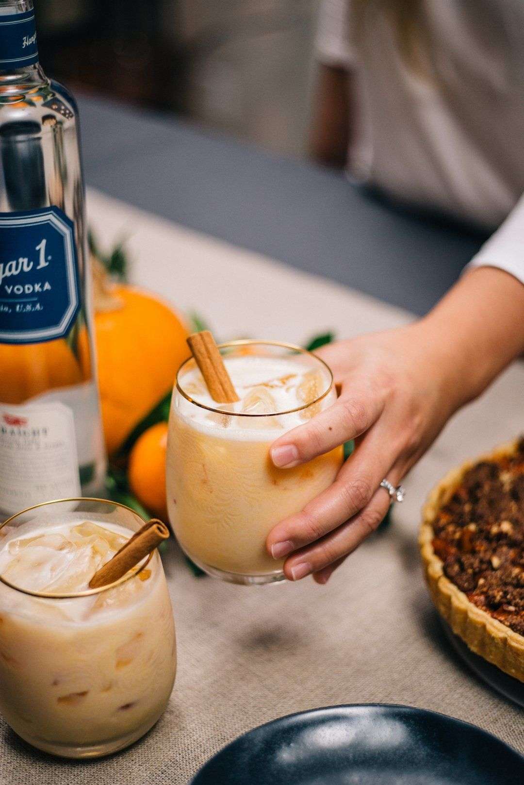 Pumpkin Cocktail, a pumpkin vodka cocktail, is the perfect ...