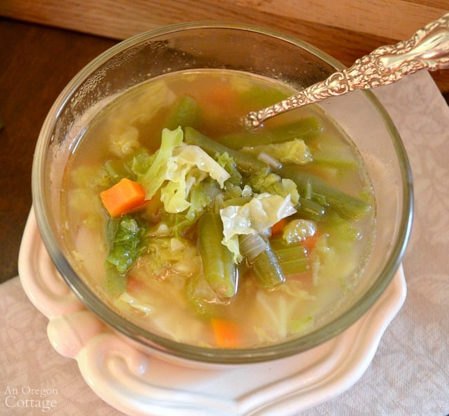 Quick &  Healthy Bone Broth Chicken Vegetable Soup