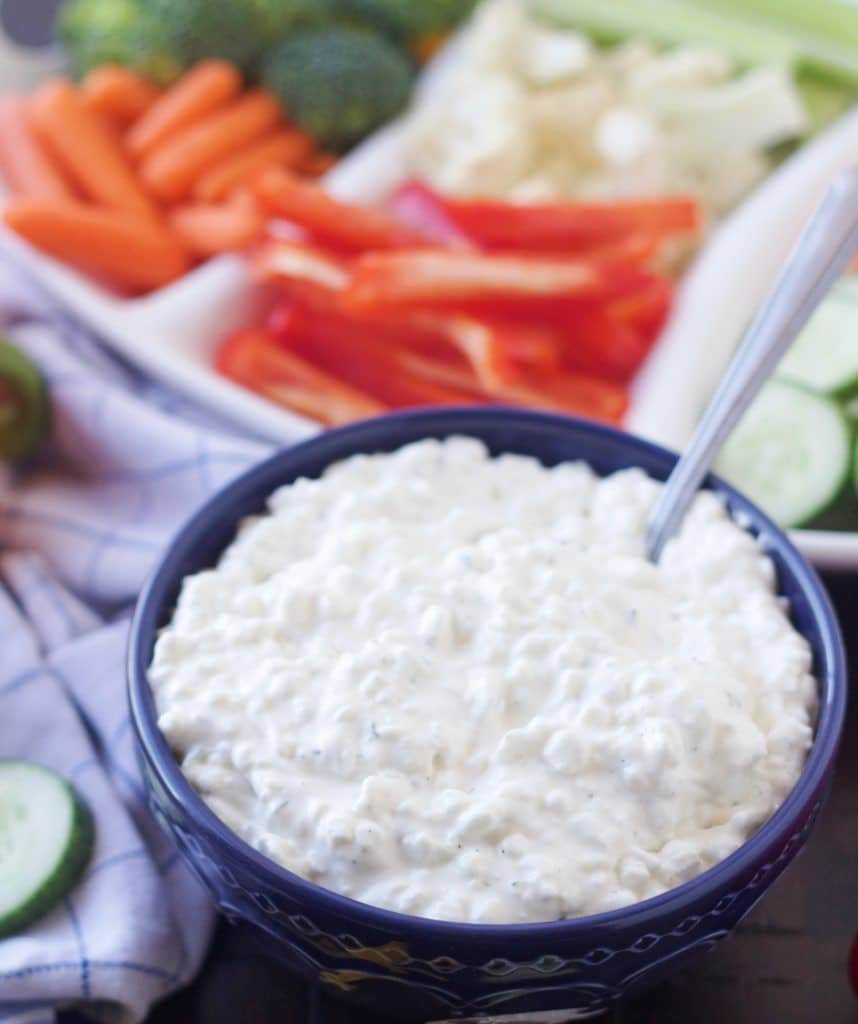 Ranch Cottage Cheese Dip