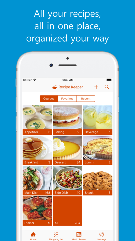 Recipe Keeper App for iPhone