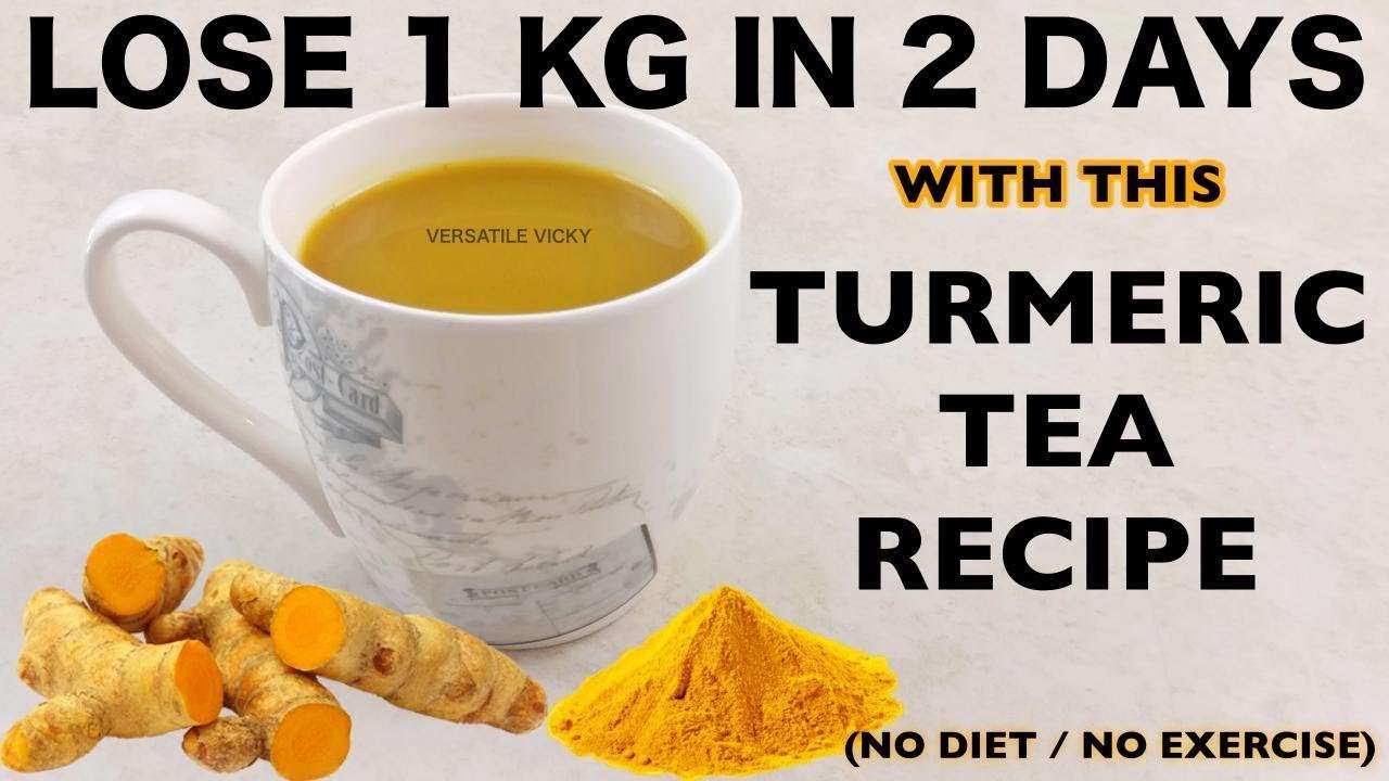 Recipe: Perfect Weight loss Ginger turmeric tea