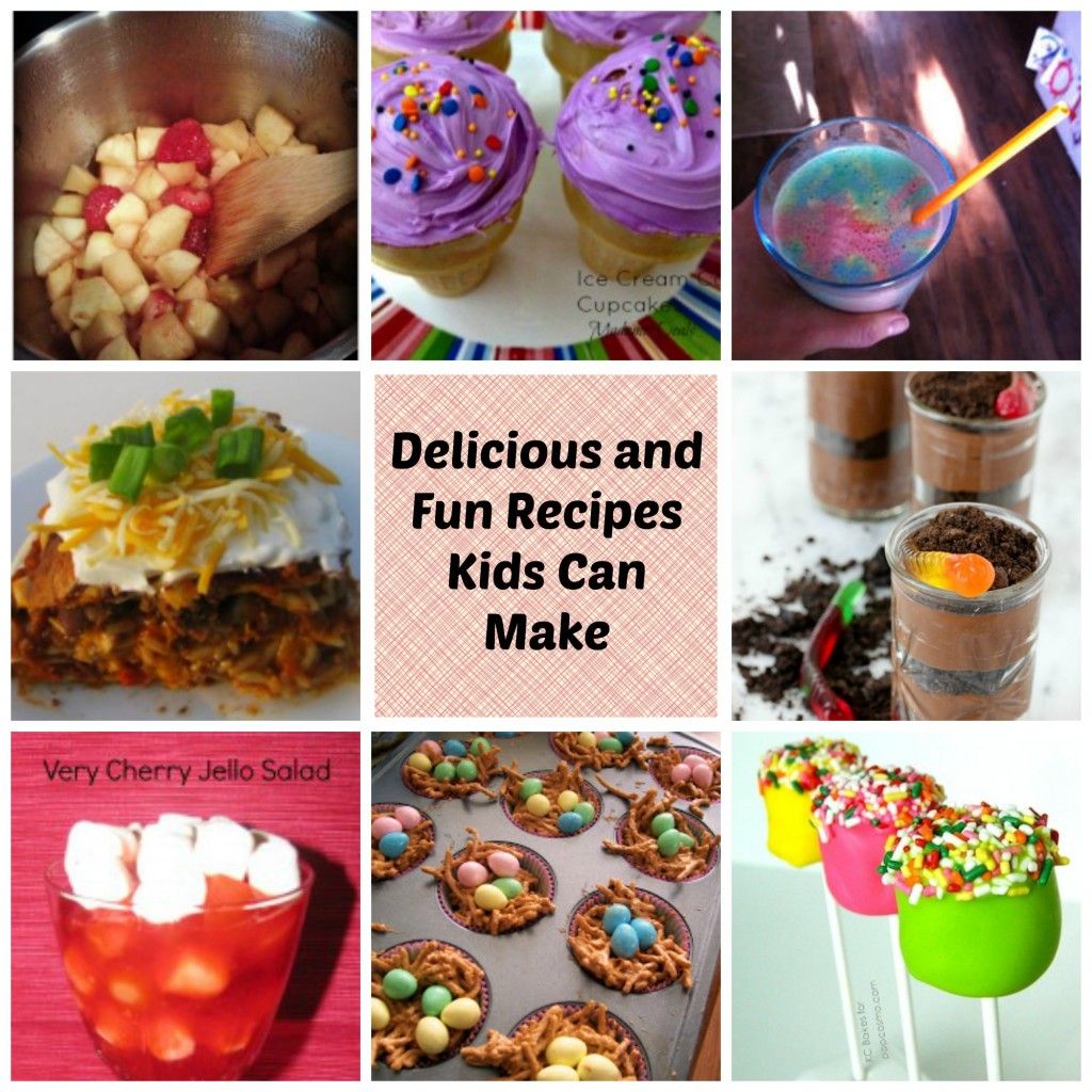 Recipes Kids can Make Round