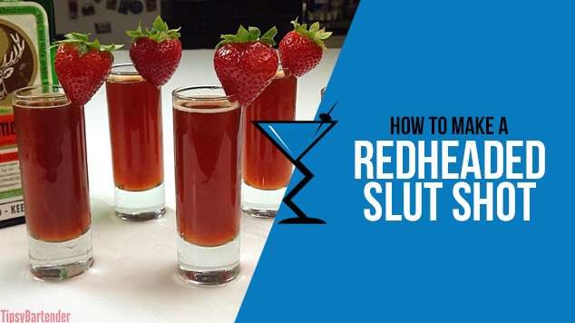 Red headed slut shot Recipe