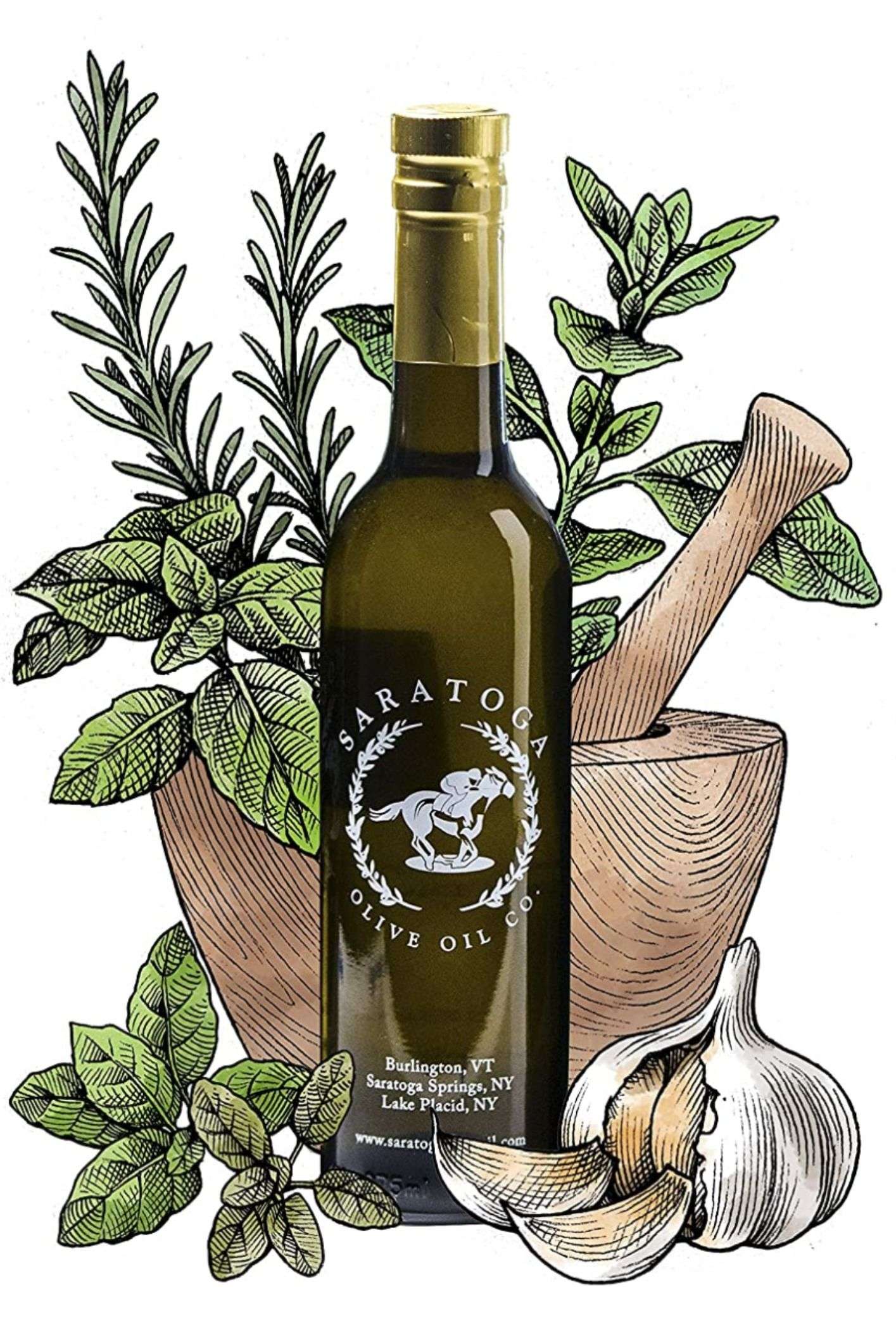 Saratoga Olive Oil Company Tuscan Herb Olive Oil 375ml ...