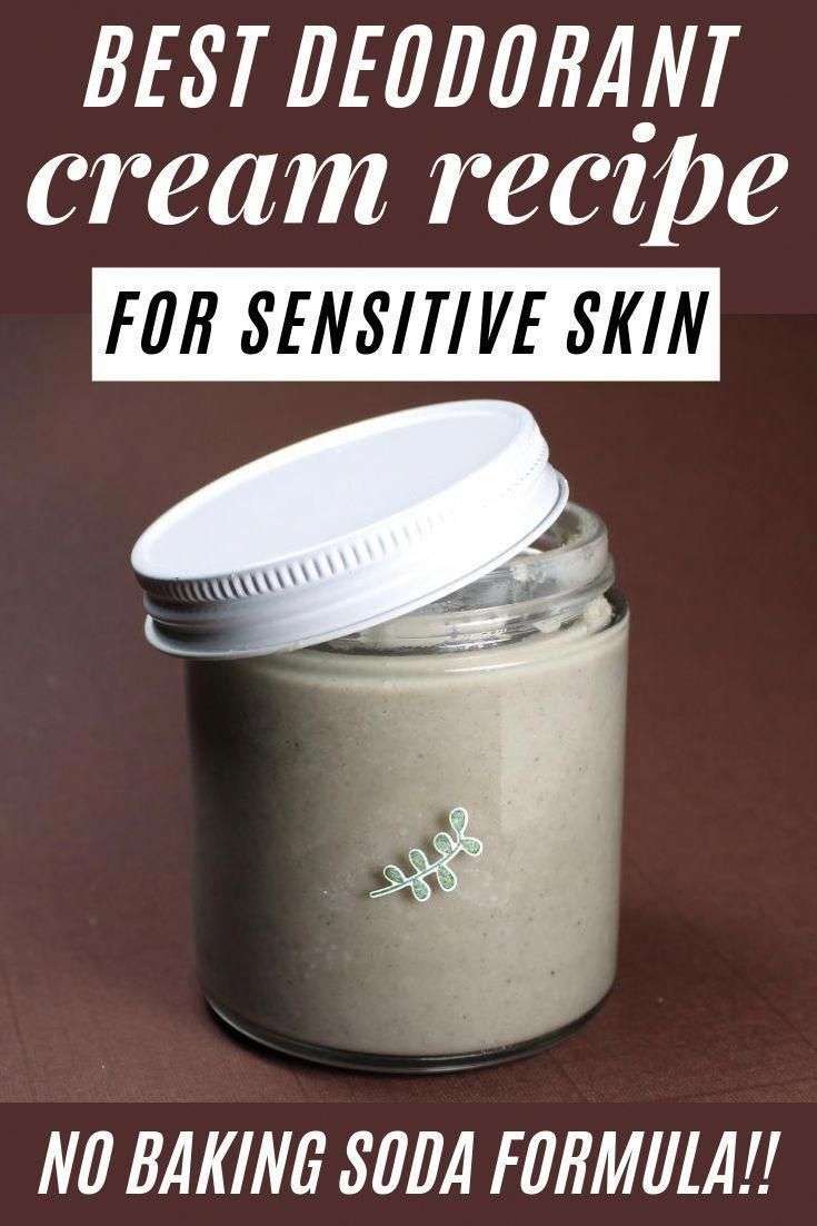 Sensitive skin deodorant recipe. No baking soda natural deodorant ...