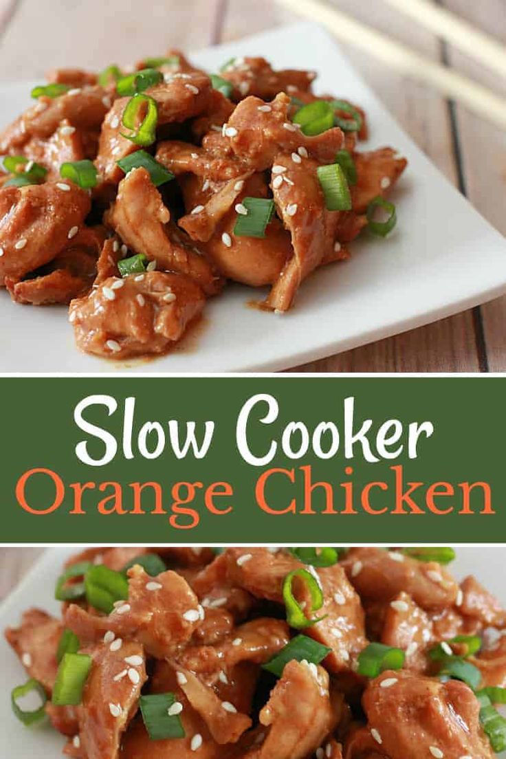 Slow Cooker Orange Chicken