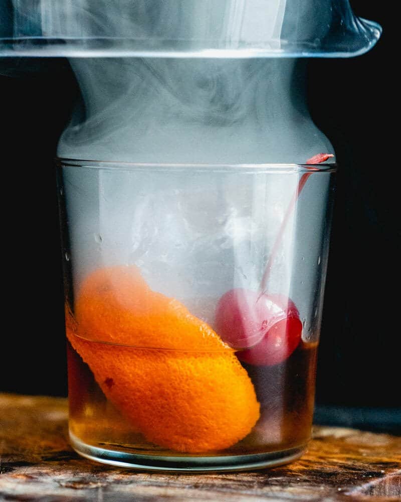 Smoked Old Fashioned â A Couple Cooks