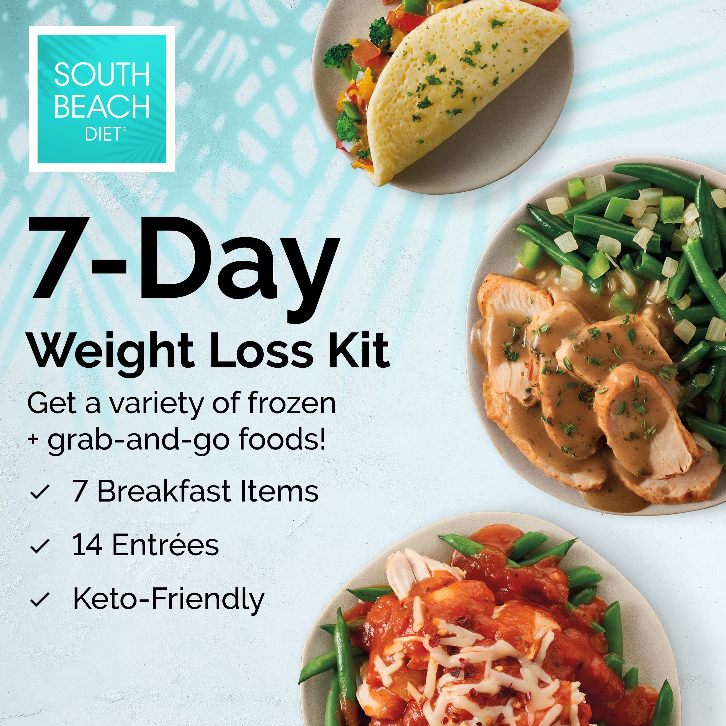 South Beach Diet Phase 1 Frozen + Ready