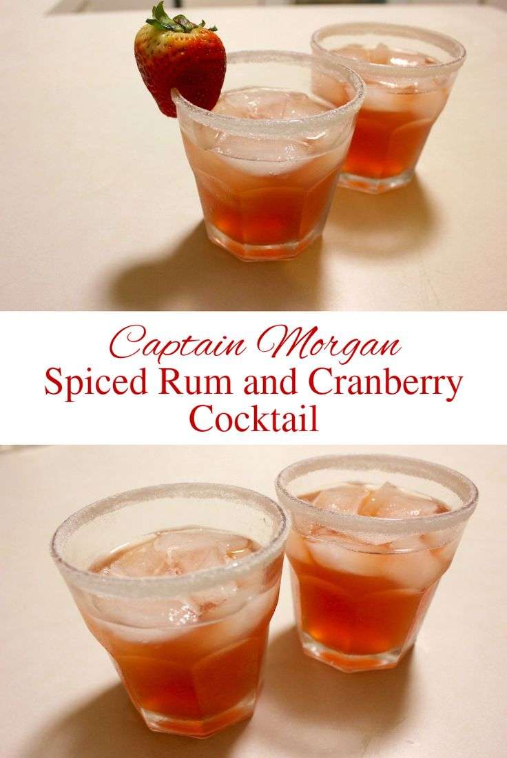 spiced rum mixed drinks