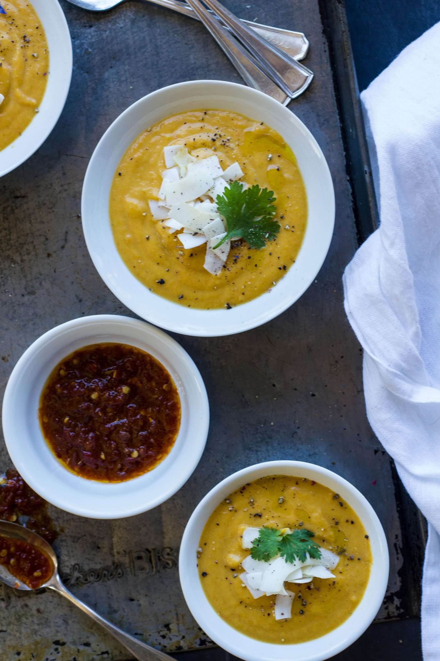 Spicy Coconut Carrot Soup