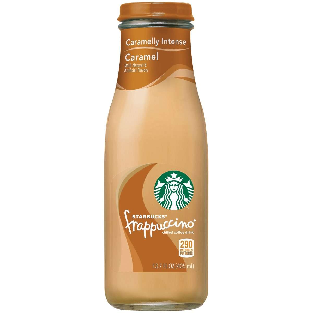 Starbucks Frappuccino Caramel Chilled Coffee Drink, 13.7 Fl. Oz ...