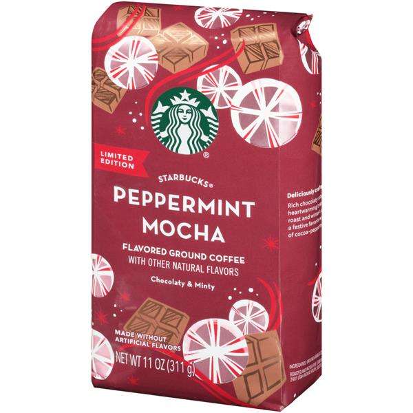 Starbucks Peppermint Mocha Flavored Ground Coffee