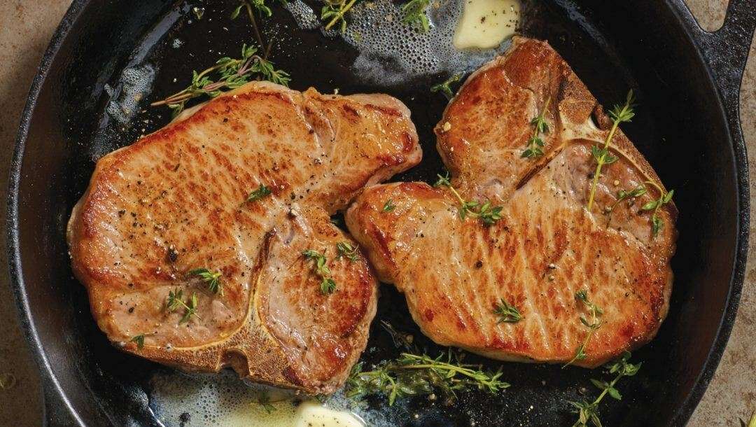 Stop Overcooking Pork Chops! â Omaha Steaks