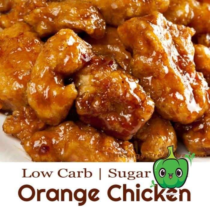 Sugar Free Low Carb Orange Chicken #sugarfree #keto # ...