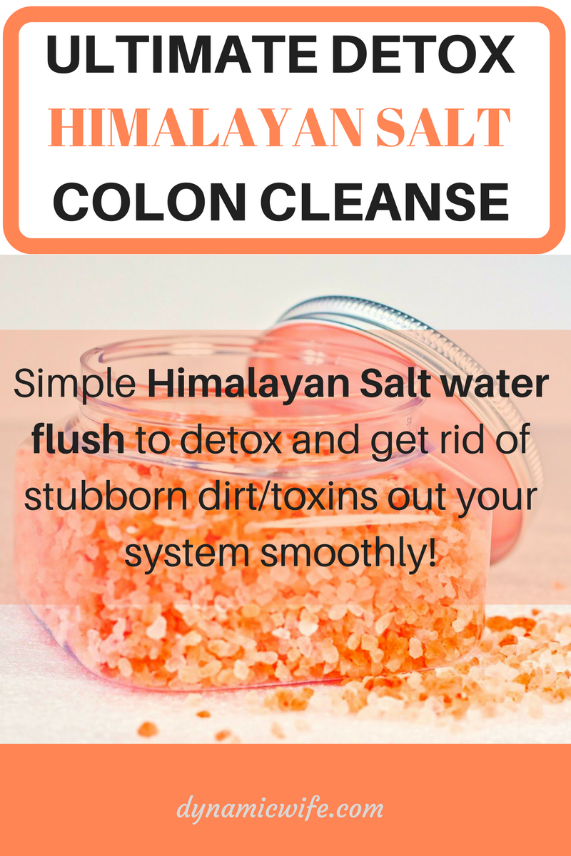 Super Easy + Effective Himalayan Salt Water Flush for Your ...