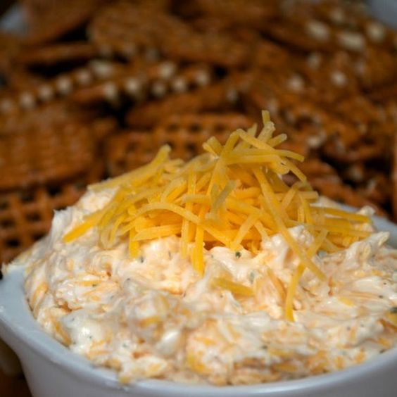 Super Simple Chip Dip Loaded with Cheese, Bacon, Ranch and Sour Cream ...