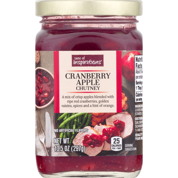 Taste of Inspirations Cranberry Apple Chutney (10.5 oz)