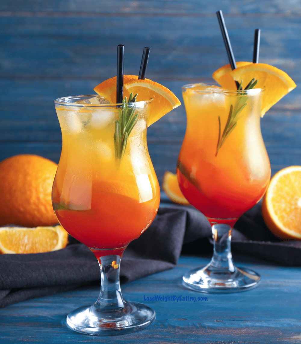 Tequila Sunrise Recipe {Low Calorie and Easy}