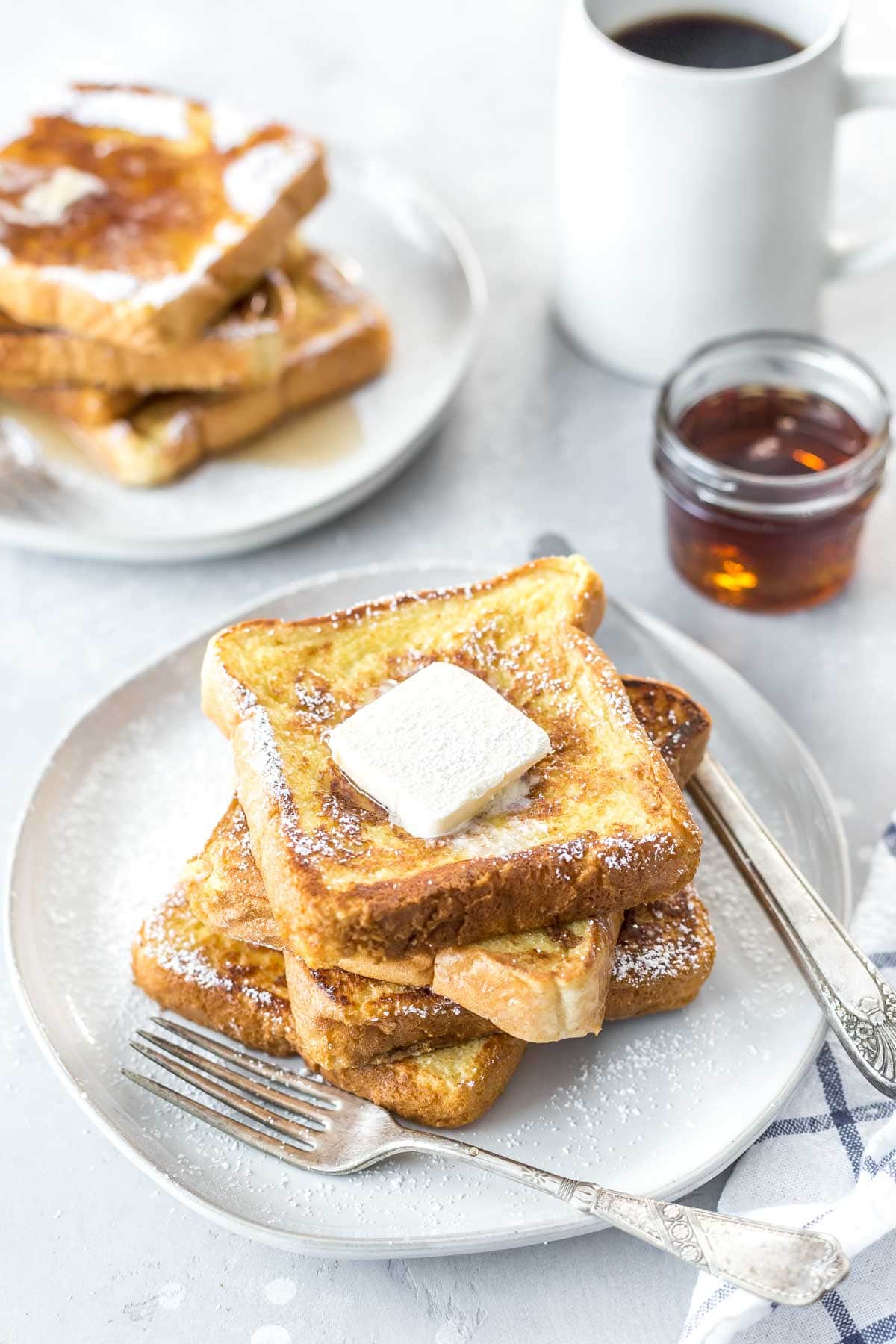 The BEST Dairy Free French Toast