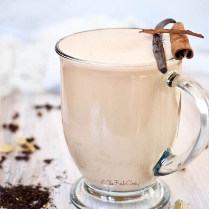 The Best Easy Homemade Chai Tea Latte â¢ The Fresh Cooky