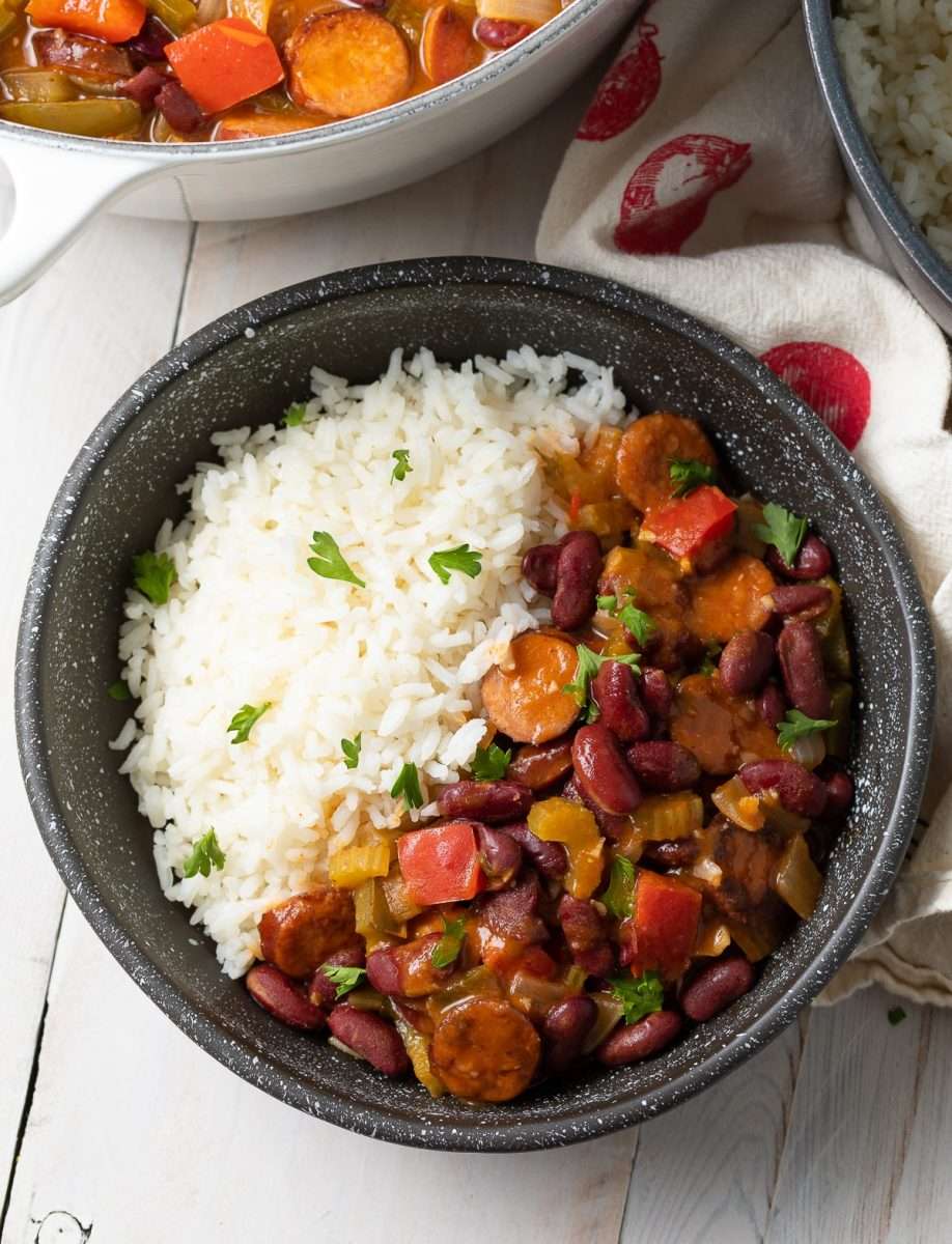 The BEST Easy Red Beans and Rice Recipe