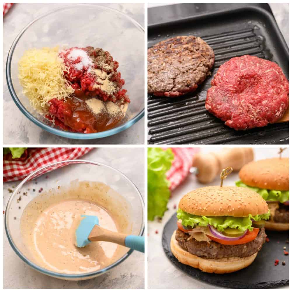 The Best Grilled Burger {And Secret Sauce Recipe}