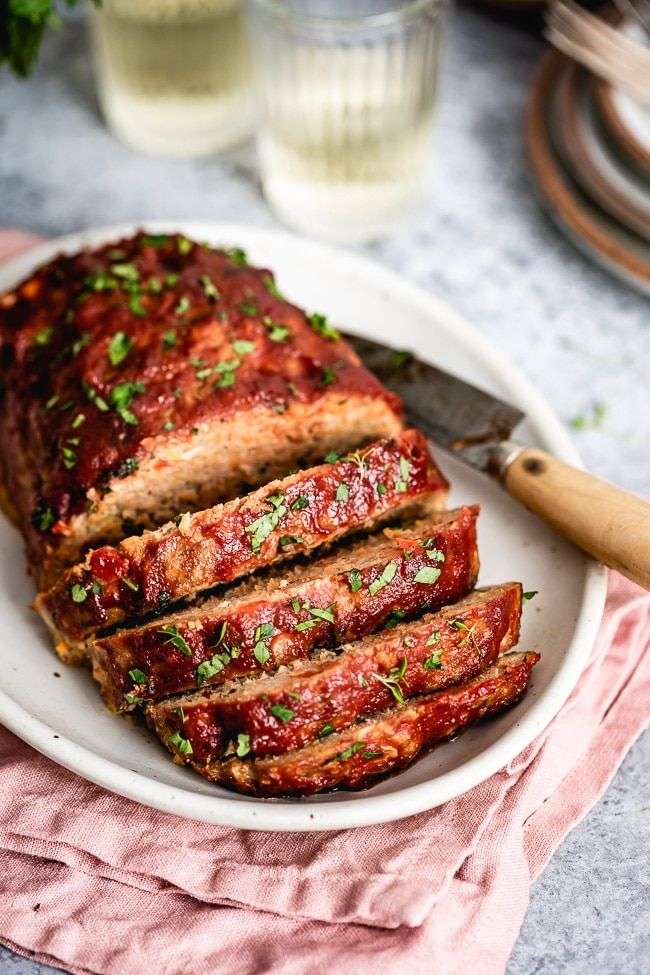 The Best Ground Turkey Meatloaf Recipe (Super Moist)