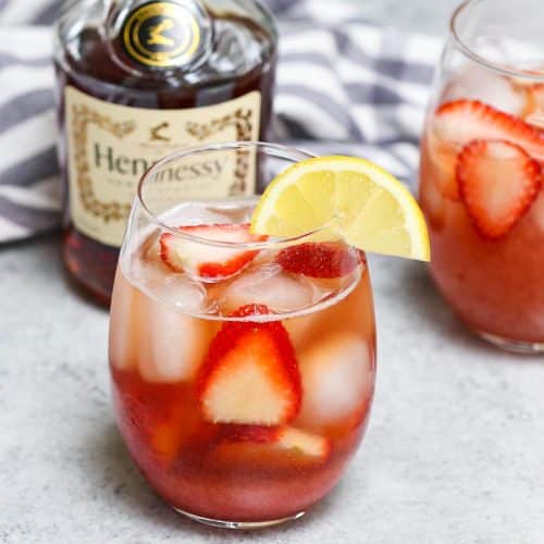 The Best Strawberry Hennessy Drink