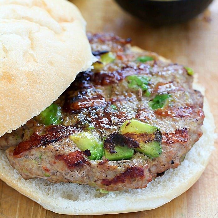 These Easy Turkey Avocado Burgers will quickly become your favorite ...
