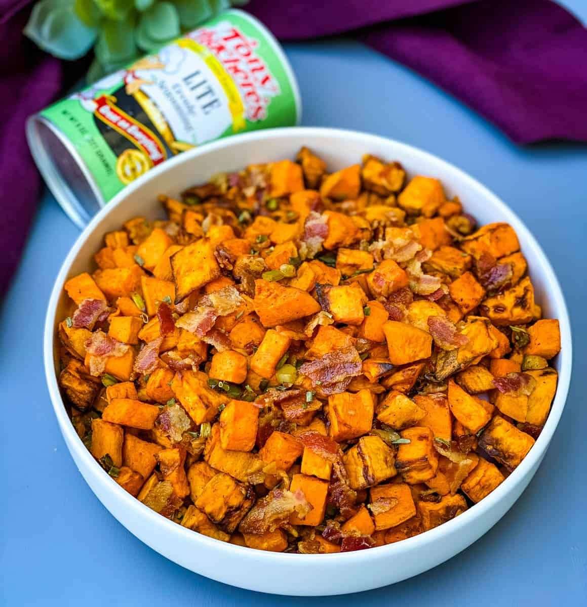 This Air Fryer Sweet Potato Hash is a quick and easy ...